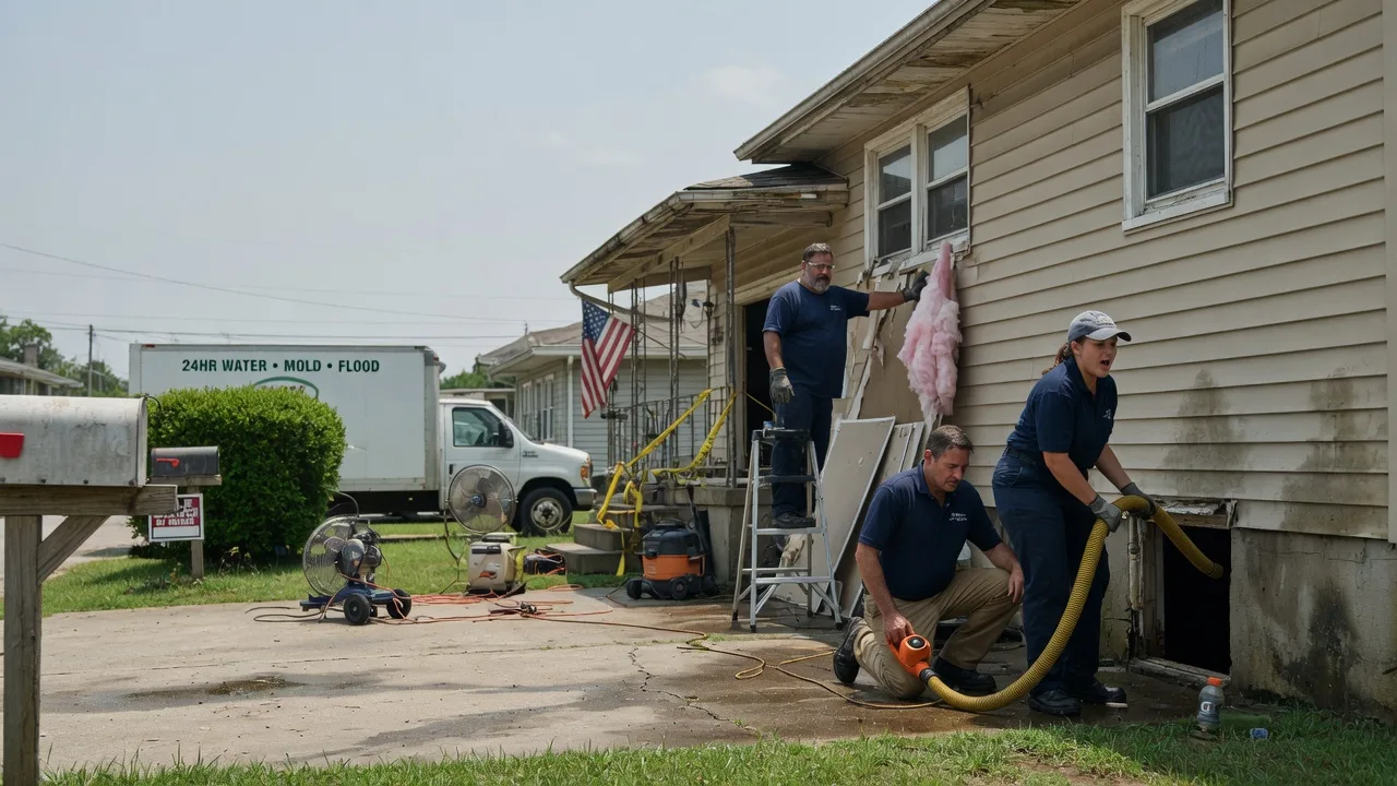 Water Damage Repair in Heber Springs, AR near me